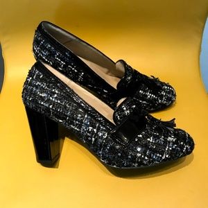 Brenda Zaro Loafer Heels NWOB Size 9 (39)